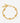 Coup de Coeur Gold vortex rock bracelet