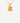 Coup de Coeur Gold vortex hoop earrings