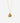 18ct gold vortex stone pendant necklace - everyday pendant delicate necklace trend from one of Londons best selling sustainable designer fashion jewellery brands Coup de Coeur