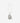 Coup de Coeur Sterling silver vortex charm earring