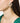Coup de Coeur Silver liquid pearl hoop earrings