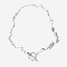 Sterling silver T-bar necklace by Coup de Coeur