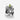 Coup de Coeur sterling silver peridot gemstone earrings by top-rated London designer jewellery label