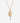 Coup de Coeur Cross disc necklace