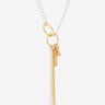 Gold & silver plated entwined circle necklace from one of London's best designer jewellery brands Coup de Coeur