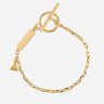 Coup de Coeur Gold T-bar bracelet