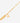Coup de Coeur Gold T-bar necklace