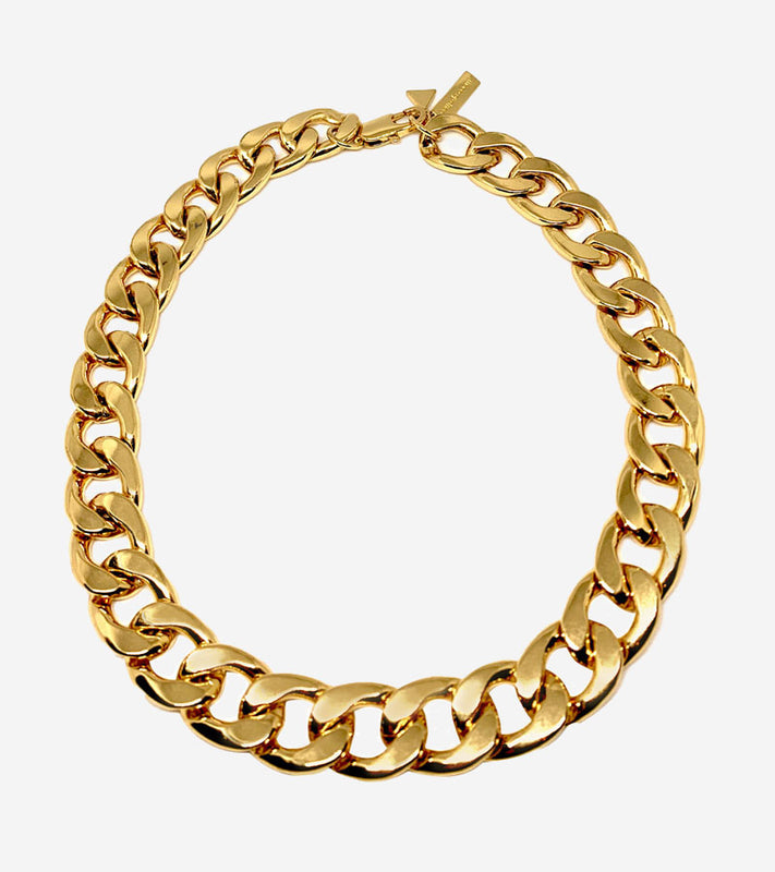Coup de Coeur Gold chunky chain necklace