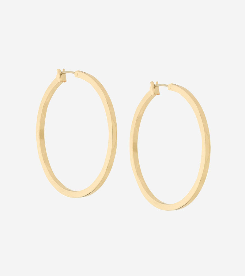 Coup de Coeur Gold hoop earrings