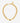 Coup de Coeur Gold onyx necklace
