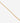 Coup de Coeur Gold snake chain necklace