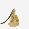 Coup de Coeur Gold pyramid pendant necklace