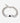 Coup de Coeur Silver onyx bracelet - GQ approved